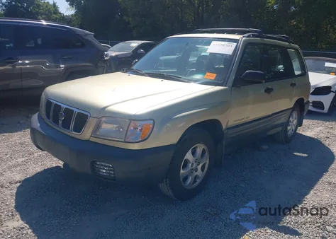 2002 Subaru Forester L from USA, damaged, VIN JF1SF63592H711577